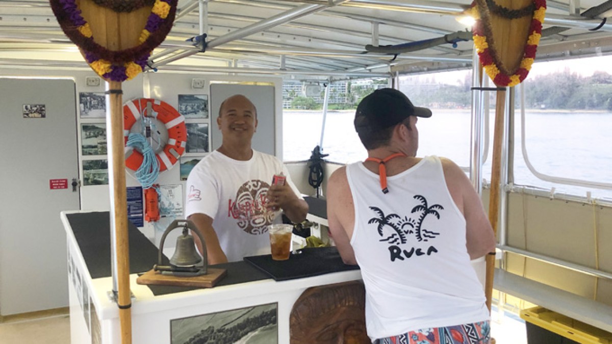 Kalapaki Kauai Sunset Cruise, Open Bar