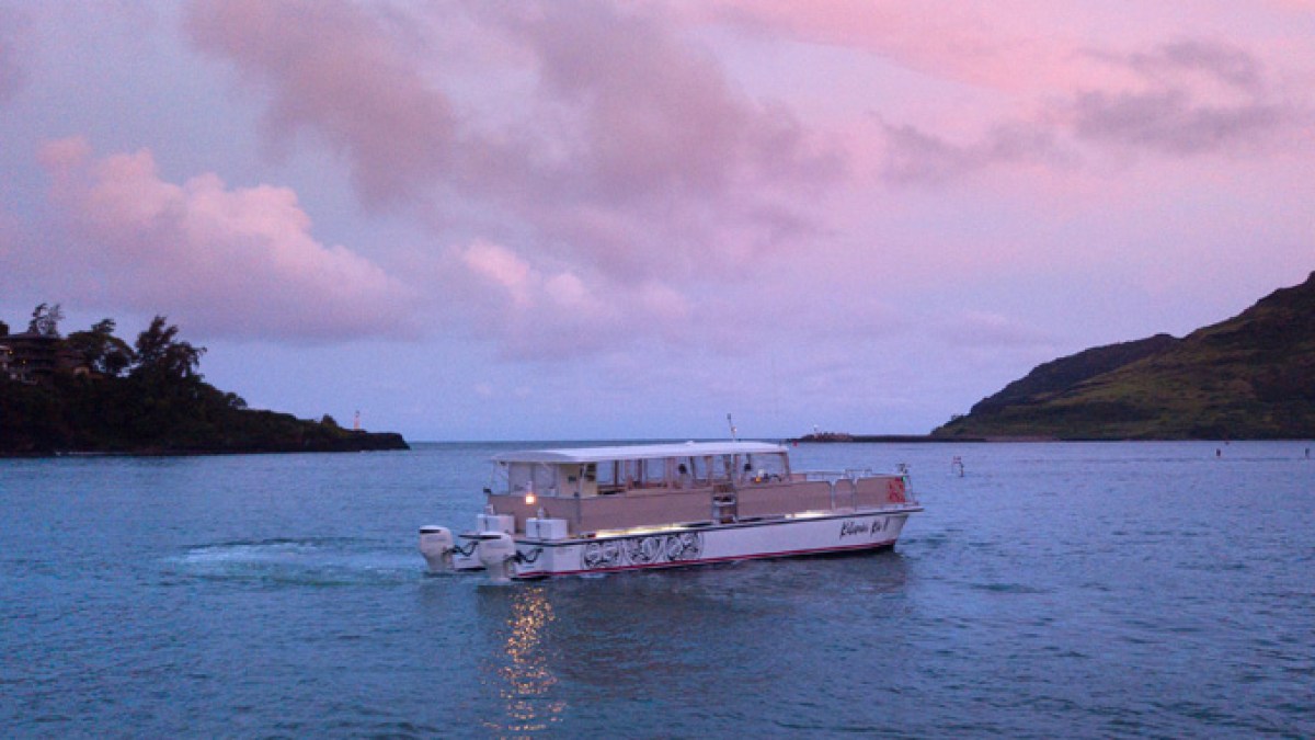 Sunset Catamaran Cruise in Kalapaki Bay, Kauai