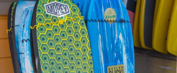 a blue and yellow bag