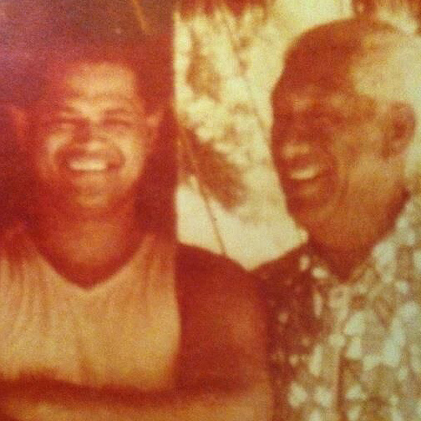 Percy Kinimaka and Duke Kahanamoku